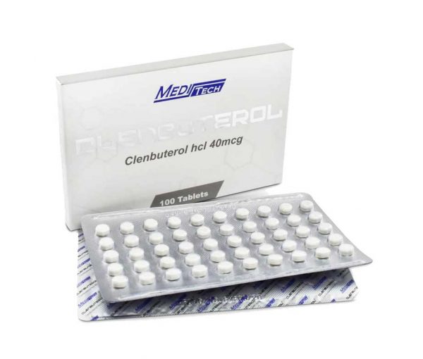 Clenbuterol 40 mcg 100 tabletek